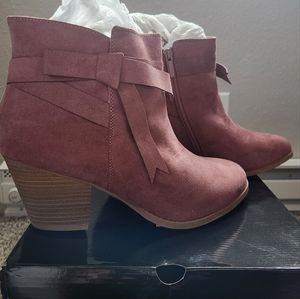 Torrid Mauve Bow Bootie